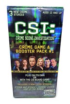 CSI - Crime Scene Investigation Crime Game Booster Pack #1 New/Sealed - $5.47