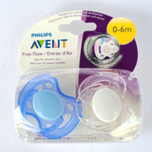 Philips Avent Orthodontic Baby Pacifiers 0-6 Months New 2 Pack Free Air ... - £11.74 GBP
