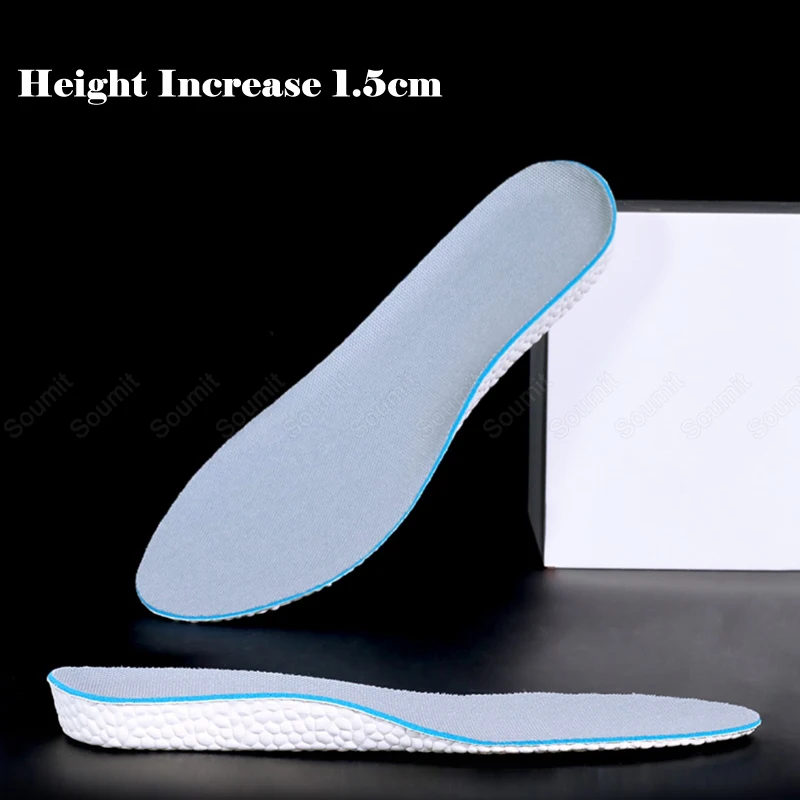 Height Increase Insole for Men  Full Length Comfort Memory Foam Heightening Inso - £114.80 GBP