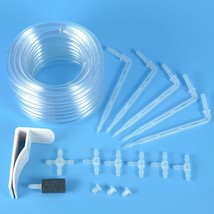 Moistenland Drip Irrigation Kits For 1/4&quot; Tubing, Compatible Automatic Drip Kit, - £25.11 GBP