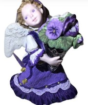 Hallmark 1996 Keepsake &quot;Pansy Angel&quot; The Language Of Flowers Showcase Or... - $11.62