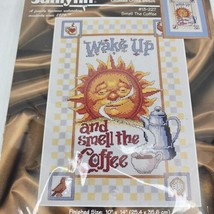 Janlynn Wake up and Smell the Coffee Cross Stitch Kit - #13-227 - $17.41