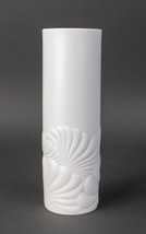 Rosamund Nairac Rosenthal Germany Matte White Bisque Cylindrical Vase 3573/22 - £55.13 GBP