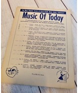 1955 Frank Sinatra Music of Today Songbook - £15.54 GBP