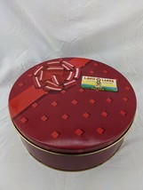 Land O Lakes Red Christmas Cookie Tin Logo Storage - $39.95