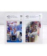 2 BCCG 10 Mint Topps Card 2013 Bo Jackson #CH111 &amp; #WS8 Kris Bryant - $24.74