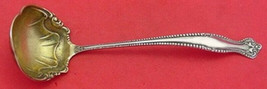 Canterbury by Towle Sterling Silver Sauce Ladle Gold Washed Lobed 5 5/8&quot; - $78.21