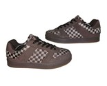 Men&#39;s Bitter and Twisted Skateboard Shoes Brown Tan Check LV Size 12 - $52.25