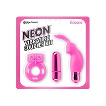 Neon Vibrating Couples Kit Pink - £18.67 GBP