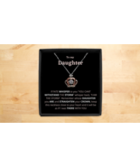 To my Daughter - IF FATE WHISPER TO YOU crown necklace GB 017 - $55.33 CAD