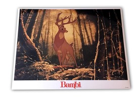 &quot;Bambi&quot; Original 11x14 Authentic Lobby Card Poster Photo 1982 Walt Disney #15 - £27.06 GBP