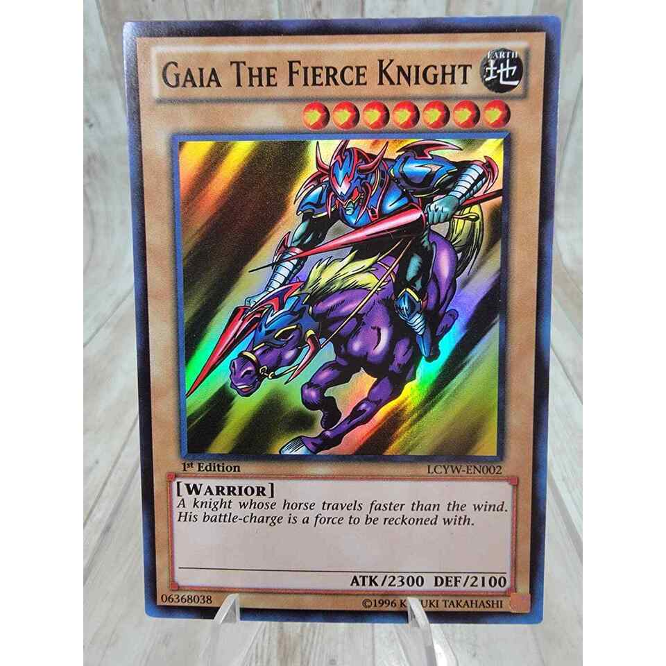 Konami Yugioh Ultra Rare Gaia the Fierce Knight (LOB-006) - $24.42