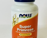 NOW Foods Super Primrose 1300 mg. - 60 Softgels - Exp 06/2026 - £10.09 GBP