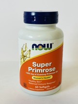 NOW Foods Super Primrose 1300 mg. - 60 Softgels - Exp 06/2026 - £10.09 GBP