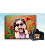 Custom Canvas Your Photo Framed 1.5&quot; Thick Stretched Print Art Home Wall... - £26.44 GBP+
