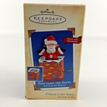 Hallmark Keepsake Christmas Ornament Pop! Goes the Santa Jack-in-the-Box #2 2004 - £15.53 GBP