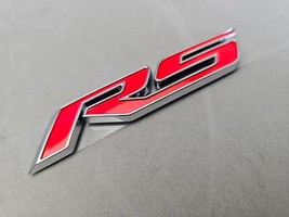 OEM Genuine GM Chevy Camaro Cruze RS rear Emblem Decal Nameplate Badge 8... - $15.83