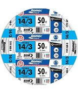 Southwire 63946822 50&#39; 14/3 with ground Romex brand SIMpull residential ... - $1,395.89 MXN