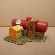 Unbranded Fuel Storage Tank with Shack HO Scale Track Side Scenery Model... - $25.00