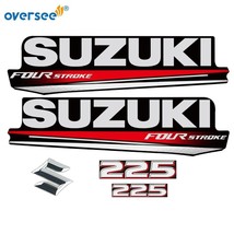 Top Cowling Sticker For Suzuki 4 Stroke 225HP Graphics/Sticker Kit Decals - £42.95 GBP