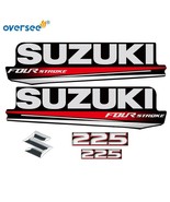 Top Cowling Sticker For Suzuki 4 Stroke 225HP Graphics/Sticker Kit Decals - £43.07 GBP
