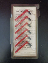 Foxboro L0121CH (6) RED Chart Recorder Fiber-Tip Pens / NOS / 30 DAY GUA... - $45.00