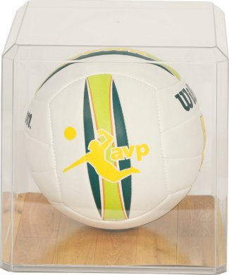 Volleyball unsigned Clear Display Case - £23.11 GBP