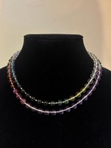 Multicolored Quartz 34 inch Necklace - £25.32 GBP