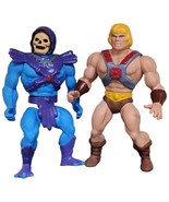 He-Man Skeletor 15&quot; soft vinyl 2 Figure bundle MotU Masters Of The Universe - $2,216.33 MXN