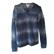 NorthStyle Blended Blues Long Sleeve Knit Sweater - £9.85 GBP