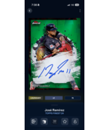 [DIGITAL CARD] TOPPS BUNT Jose Ramirez - 2024 Green Signature /75 Legendary - $4.94