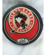 Wilkes Barre Scranton Penguins Souvenir Hockey Puck AHL Franchise 1999 2... - $11.87