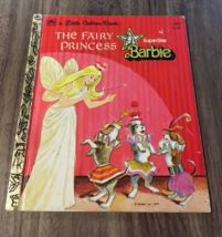 Vintage 1977 Superstar Barbie The Fairy Princess A Little Golden Book Hardcover - £11.76 GBP