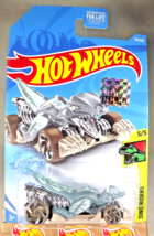 2021 Hot Wheels #119 Dino Riders 5/5 VELOCI-RACER Pale Green-Tan w/Olive... - $12.00