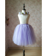 Flower Girl Tutu Skirts Light Purple Girl Skirts for Wedding - $39.99