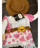Stand up dog cowgirl Halloween costume size large for pets up to 25 lb - $441.00 MXN