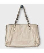 KATE SPADE Shoulder Bag Cobble Hill Andee Soft Beige Palomino Leather Tote - $171.52 CAD