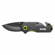RYOBI Compact Folding Tactical Knife with 2.25 in. Blade RFK25T - $25.21
