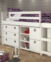 Alyssa Junior Loft Bed with Dressers - $880.11