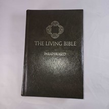 Tyndale The Living Bible Paraphrased 1973 Tabbed Chapters Padded Hardcover - £22.03 GBP