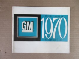 Vintage 1970 GM Passenger Cars Catalog Advertisement Brochure  A8 - $54.96