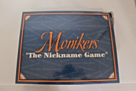 Vintage Monikers The Nickname Board Game Sealed 1994 New SEE PICTURES &amp; ... - £13.10 GBP