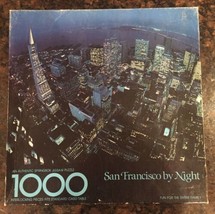 Springbok San Francisco by Night Jigsaw Puzzle 1978 1000 Piece COMPLETE ... - $13.51