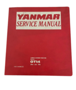 GT14 YANMAR GT 14 Shop Service Manual Binder Rare Vintage - $199.99