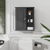 Bathroom Wall Cabinet Over The Toilet Storage Cabinet Wall Mounted Storage - $207.99