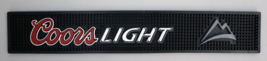 Coors Light - Beer Logo Rubber Spill Bar Runner Mat 20.5&quot; Long, 1/2&quot; Thick - £18.92 GBP