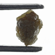 Raw 0.65 Carat Brown Grey Color Raw Loose Rough Natural Brilliant Diamond - $20.57