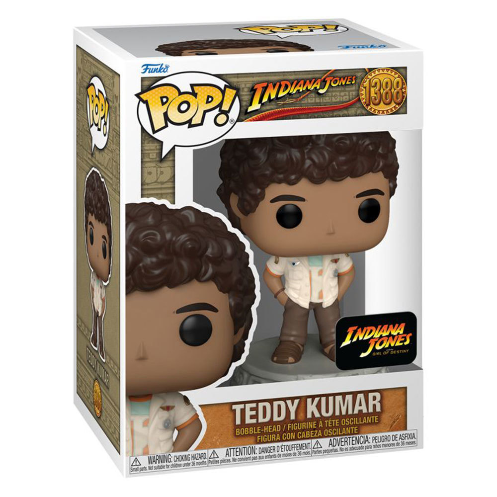 Indiana Jones & the Dial of Destiny Teddy Kumar Pop! Vinyl - $30.54