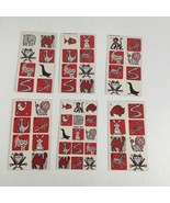 Glenn Printing Animal Memory Cards Numbers Vintage 1963 60s Collectable ... - $49.45