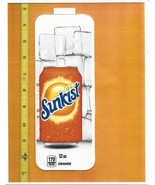 Coke Chameleon Size Sunkist Orange 12 oz CAN Soda Vending Machine Flavor... - $4.10 CAD